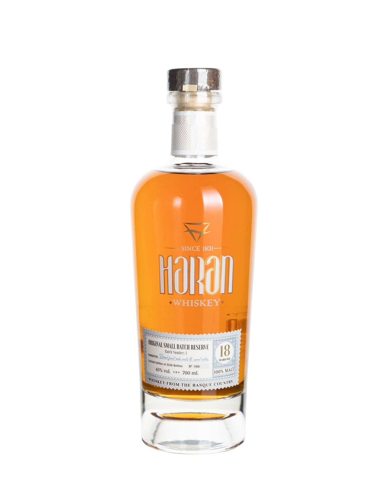 Haran 18 Jahre Reserve Cask Spanish Malt 45,0%