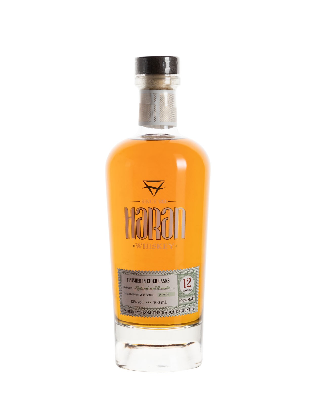 Haran 12 Jahre Cider Cask Finish Spanish Malt 43%