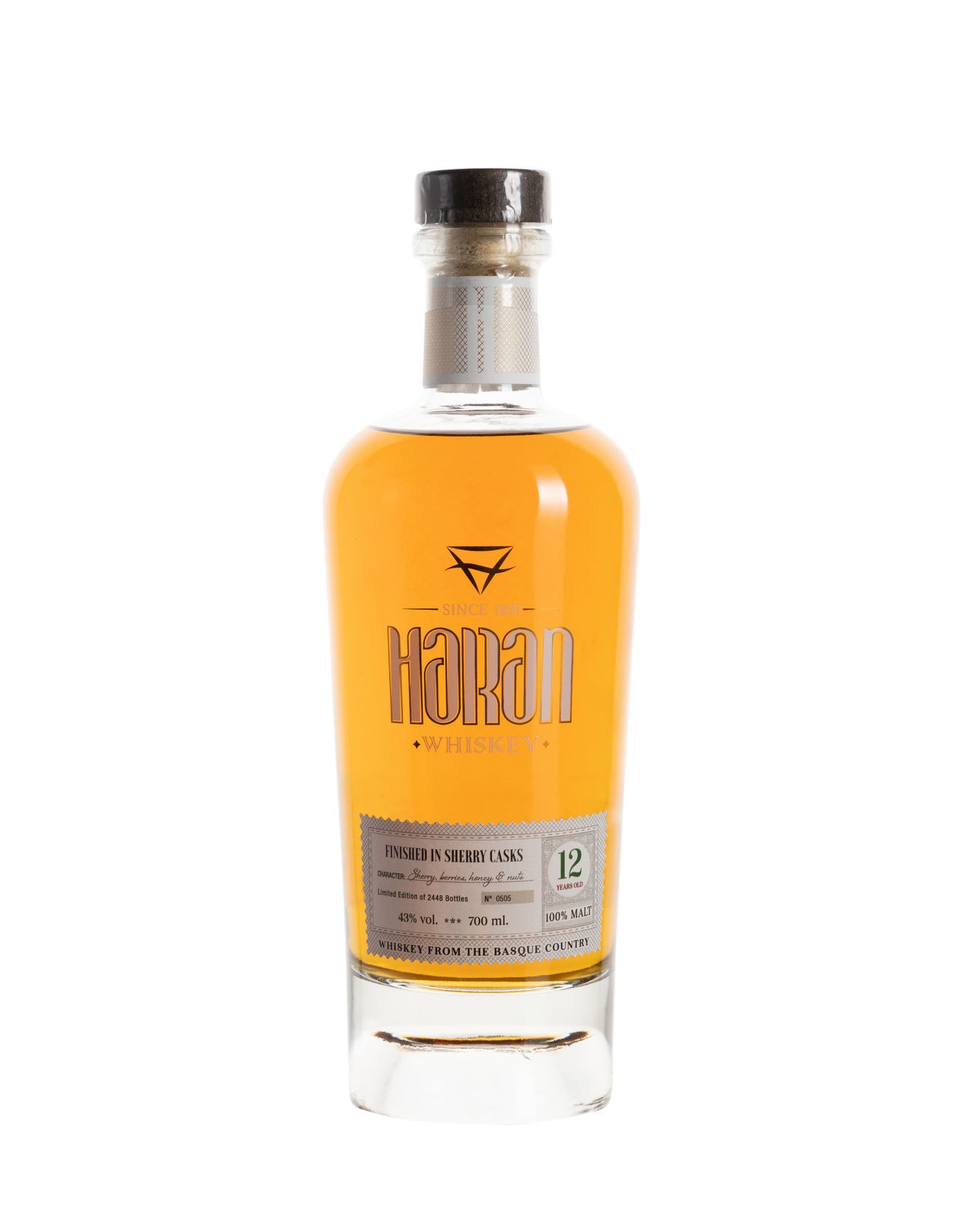 Haran 12 Jahre Sherry Cask Finish Spanish Malt 43%