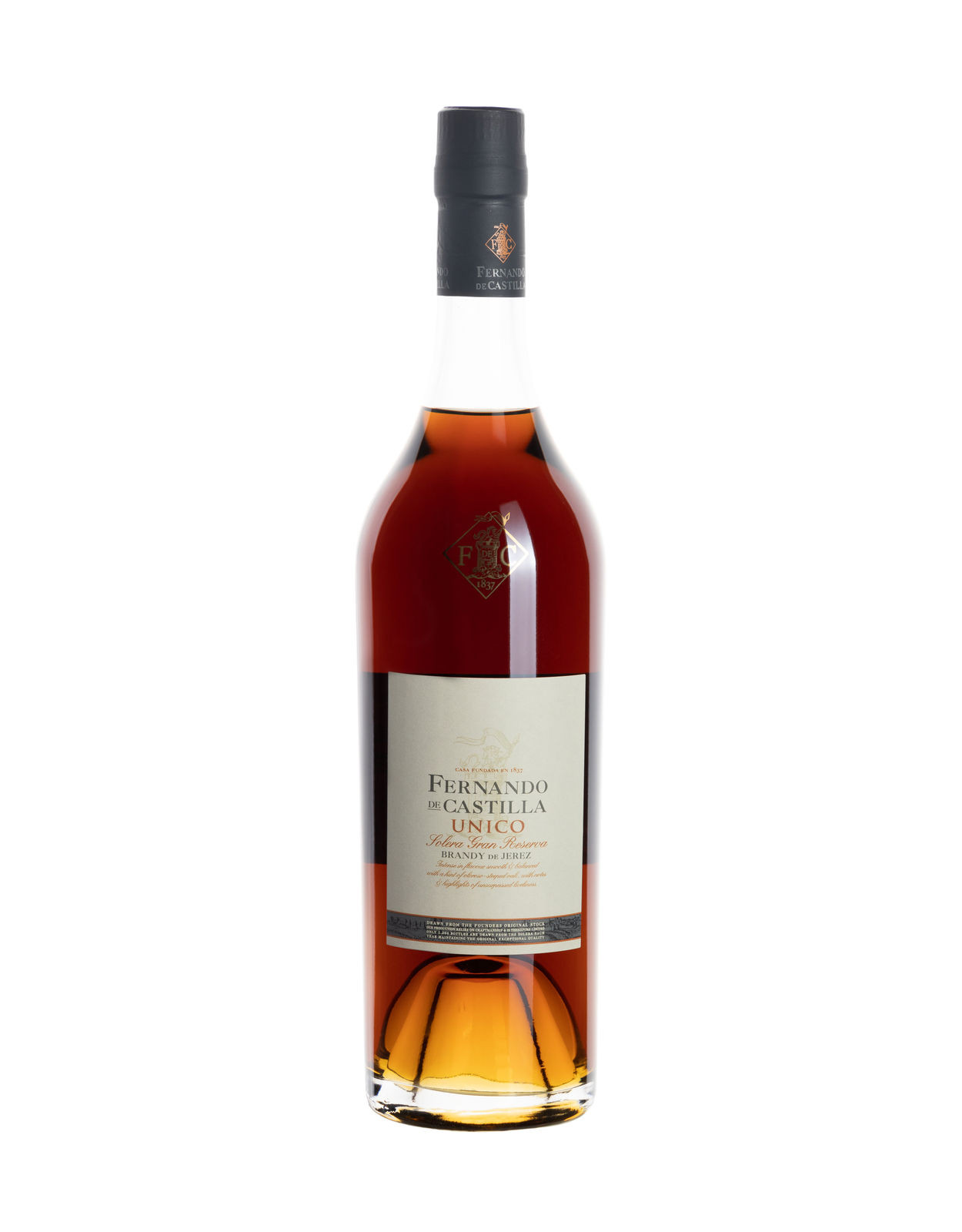 Brandy Solera Gran Reserva Único Fernando de Castilla